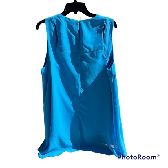 NWT Rebel plus size sleeveless blouse fully lined - Picture 2 of 7